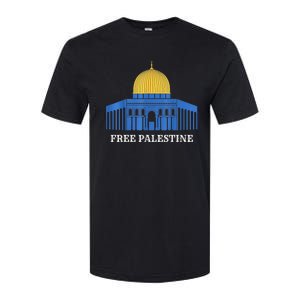 Free Palestine Gaza Palestinian Softstyle CVC T-Shirt