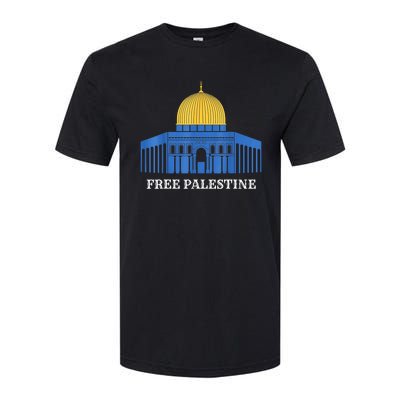 Free Palestine Gaza Palestinian Softstyle CVC T-Shirt