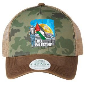 Free Palestine Gift Save Gaza Gift Legacy Tie Dye Trucker Hat