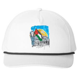 Free Palestine Gift Save Gaza Gift Snapback Five-Panel Rope Hat