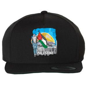 Free Palestine Gift Save Gaza Gift Wool Snapback Cap