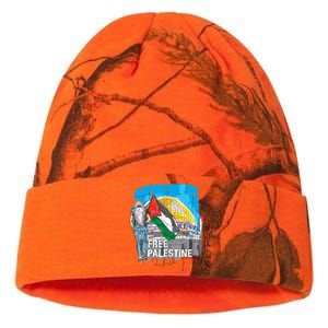 Free Palestine Gift Save Gaza Gift Kati Licensed 12" Camo Beanie