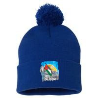 Free Palestine Gift Save Gaza Gift Pom Pom 12in Knit Beanie