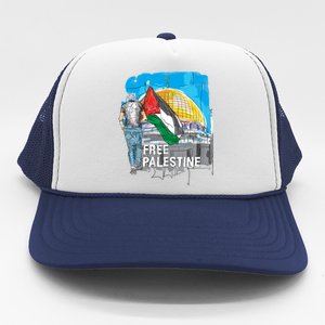 Free Palestine Gift Save Gaza Gift Trucker Hat