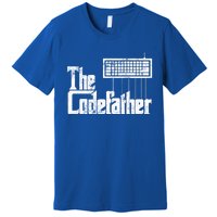 Funny Programmer Gift The Codefather Vintage Premium T-Shirt