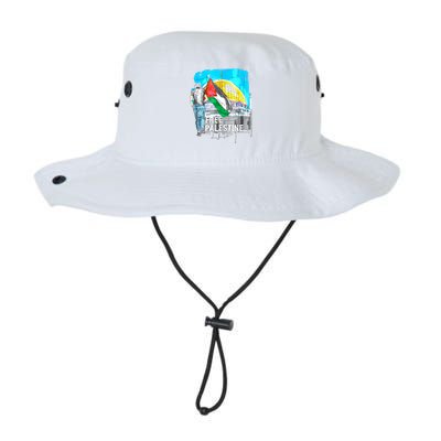 Free Palestine Gaza Palestinian Legacy Cool Fit Booney Bucket Hat