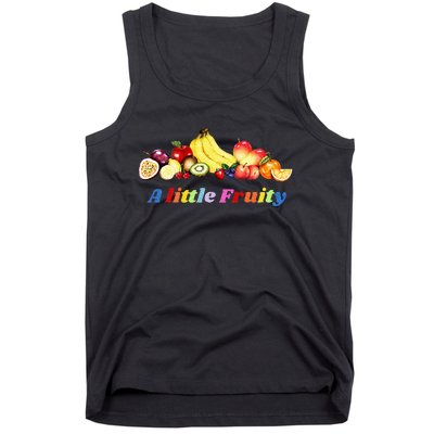 Fruity Pride Gay LGBTQ Fun Rainbow Colors Tank Top