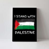 Free Palestine Gaza Flag I Stand With Palestine Freedom Canvas