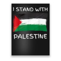 Free Palestine Gaza Flag I Stand With Palestine Freedom Poster