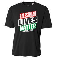 Free Palestine Gaza Palestinian Lives Matter Cooling Performance Crew T-Shirt