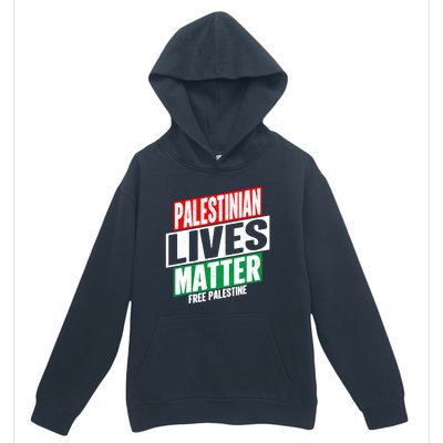 Free Palestine Gaza Palestinian Lives Matter Urban Pullover Hoodie