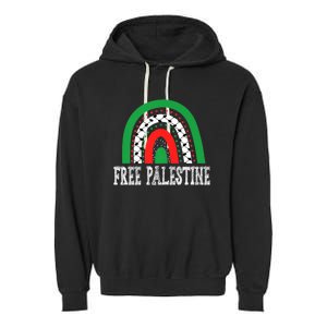 Free Palestine Gaza Palestinian Garment-Dyed Fleece Hoodie