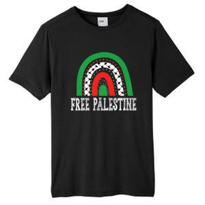 Free Palestine Gaza Palestinian Tall Fusion ChromaSoft Performance T-Shirt