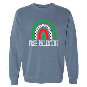 Free Palestine Gaza Palestinian Garment-Dyed Sweatshirt