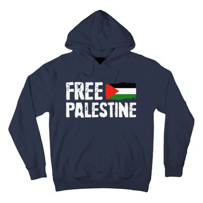 Free Palestine Gaza Flag Arabic Freedom For Palestinians Hoodie