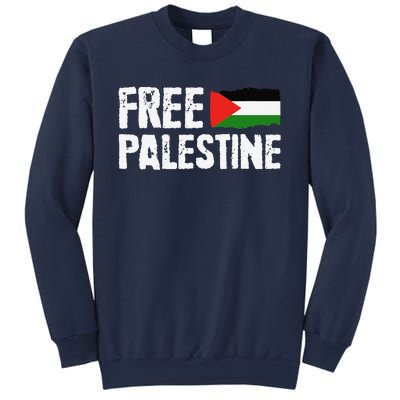 Free Palestine Gaza Flag Arabic Freedom For Palestinians Sweatshirt