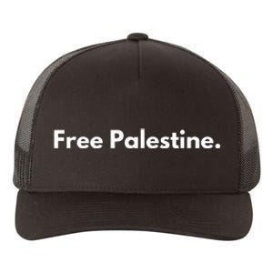 Free Palestine Gaza Yupoong Adult 5-Panel Trucker Hat