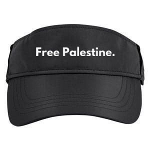 Free Palestine Gaza Adult Drive Performance Visor