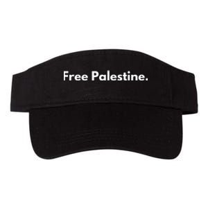 Free Palestine Gaza Valucap Bio-Washed Visor