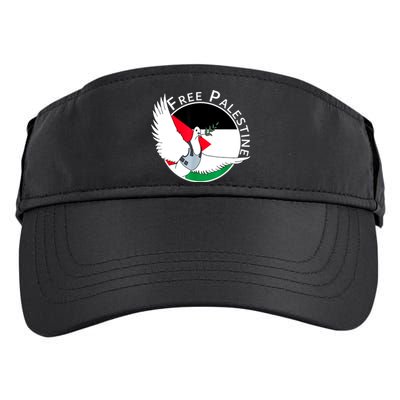 Free Palestine Gaza Palestinian Adult Drive Performance Visor