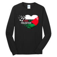 Free Palestine Gaza Palestinian Tall Long Sleeve T-Shirt