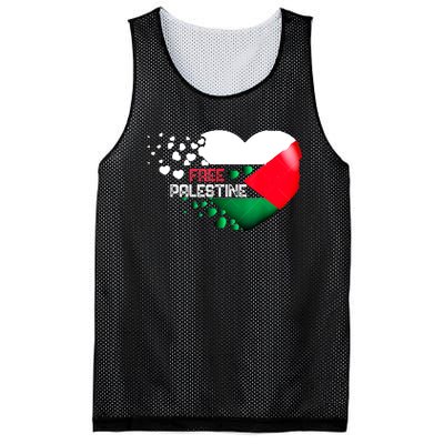 Free Palestine Gaza Palestinian Mesh Reversible Basketball Jersey Tank