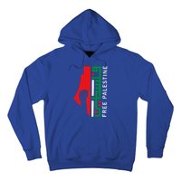 Free Palestine Gaza Flag Arabic Freedom for Palestinians  Hoodie