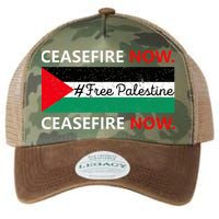 Free Palestine Gaza Jews Say Cease Fire Now Not In Our Name Legacy Tie Dye Trucker Hat