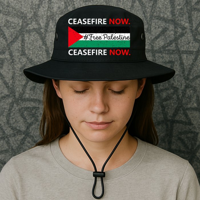 Free Palestine Gaza Jews Say Cease Fire Now Not In Our Name Bucket Hat