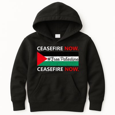 Free Palestine Gaza Jews Say Cease Fire Now Not In Our Name Kids Hoodie