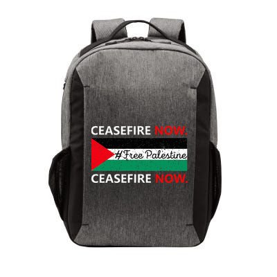 Free Palestine Gaza Jews Say Cease Fire Now Not In Our Name Vector Backpack