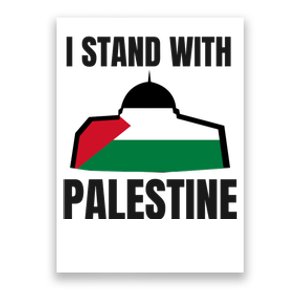 Free Palestine Gaza Flag I Stand With Palestine Freedom Poster