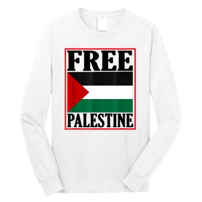 Free Palestine Gaza Palestinian Long Sleeve Shirt