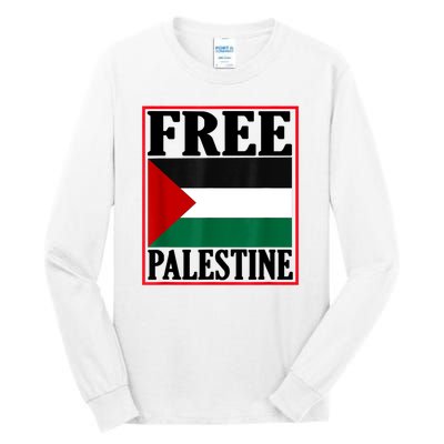 Free Palestine Gaza Palestinian Tall Long Sleeve T-Shirt