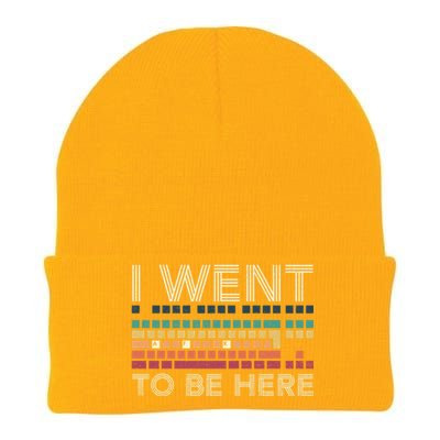 Funny Pc Gamer I Went Afk To Be Here Away From Keyboard Gift Knit Cap Winter Beanie