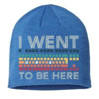 Funny Pc Gamer I Went Afk To Be Here Away From Keyboard Gift Sustainable Beanie