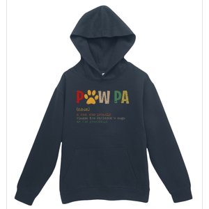 Funny Pawpa Grand Paw Grandpa Dog Dad Definition Fathers Day Urban Pullover Hoodie