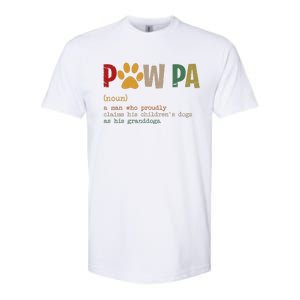 Funny Pawpa Grand Paw Grandpa Dog Dad Definition Fathers Day Softstyle CVC T-Shirt