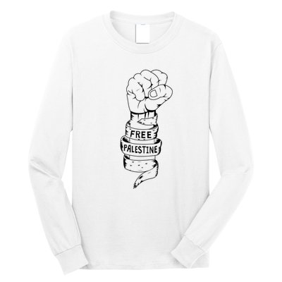 Free Palestine Gaza Palestinian Long Sleeve Shirt