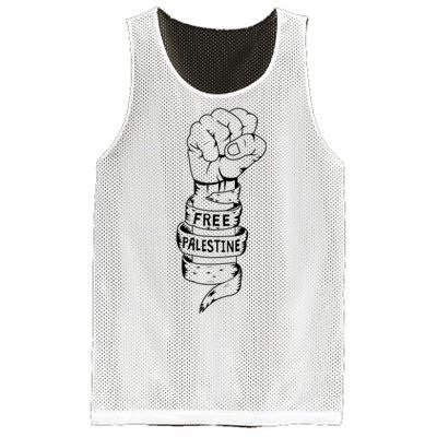 Free Palestine Gaza Palestinian Mesh Reversible Basketball Jersey Tank