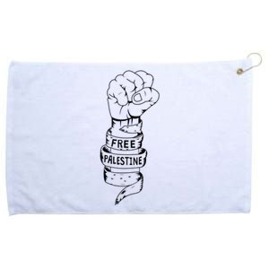 Free Palestine Gaza Palestinian Grommeted Golf Towel