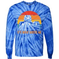 Funny Pc Gamer Computer Nerd Gift Wasd Its What Moves Me Meaningful Gift Tie-Dye Long Sleeve Shirt