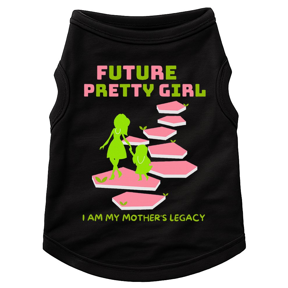 Future Pretty Girl First Black Sorority Doggie Tank