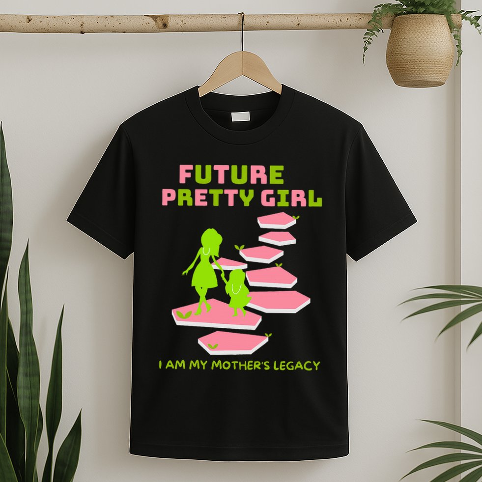 Future Pretty Girl First Black Sorority T-Shirt