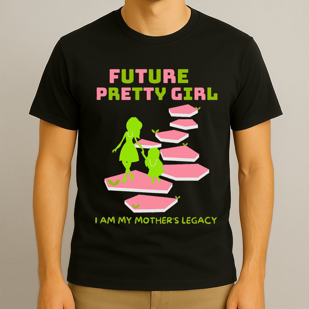 Future Pretty Girl First Black Sorority T-Shirt