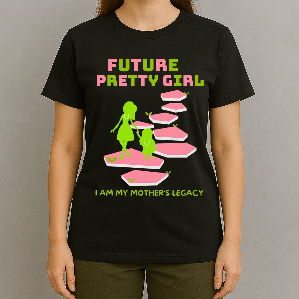 Future Pretty Girl First Black Sorority T-Shirt
