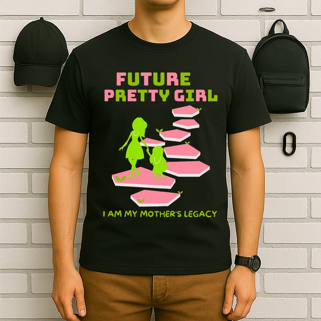 Future Pretty Girl First Black Sorority T-Shirt