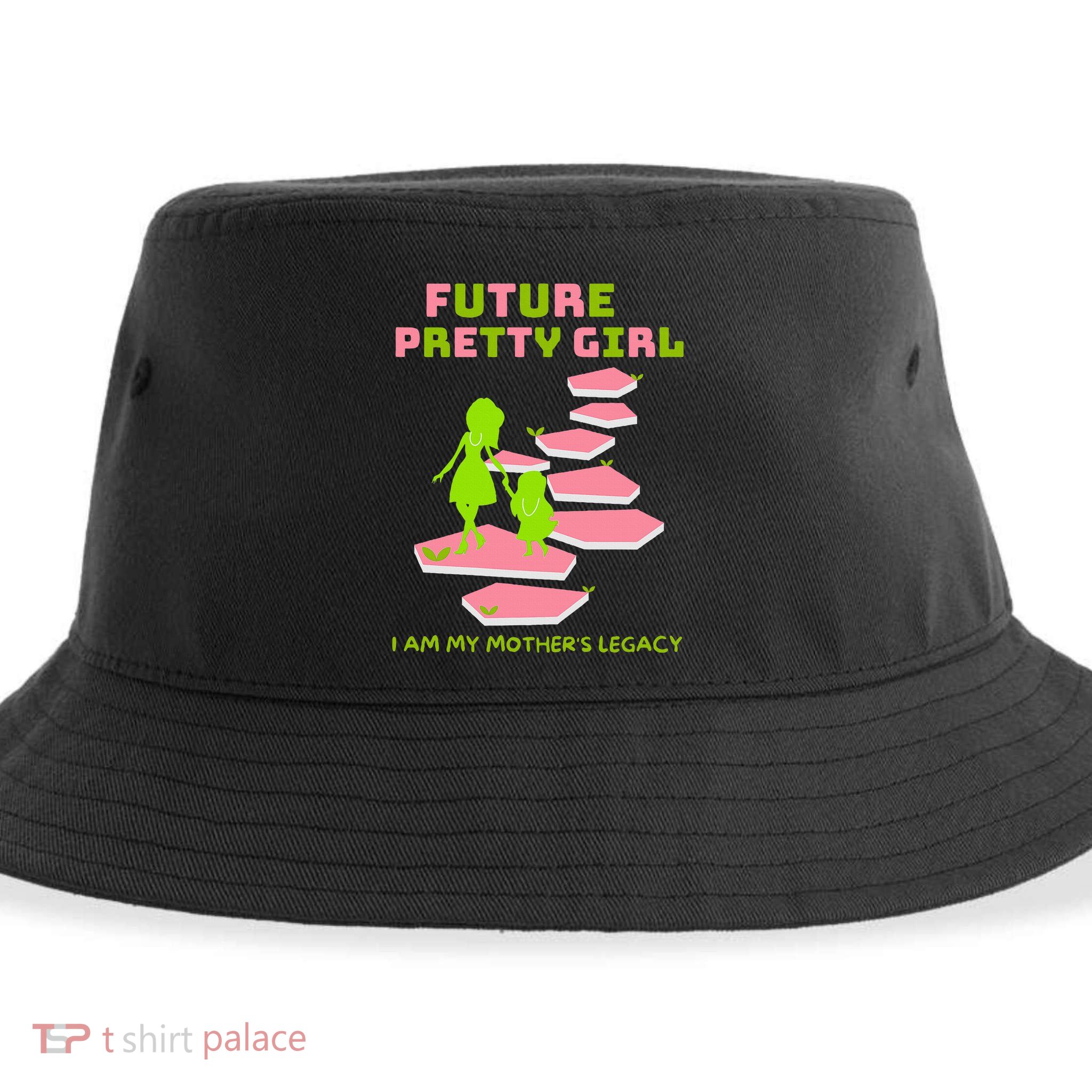 Future Pretty Girl First Black Sorority Sustainable Bucket Hat