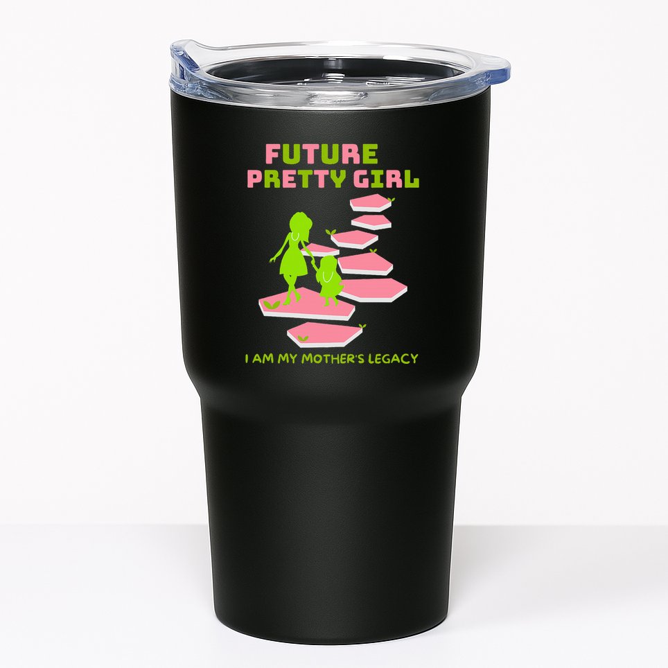 Future Pretty Girl First Black Sorority Tumbler