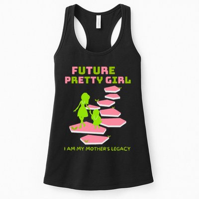 Future Pretty Girl First Black Sorority Womens Tank Top